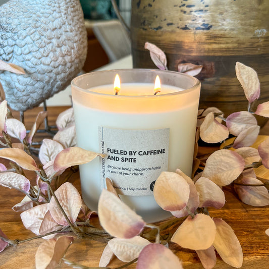 Coffee Shop | Unfiltered & On Fire Apothecary Jar