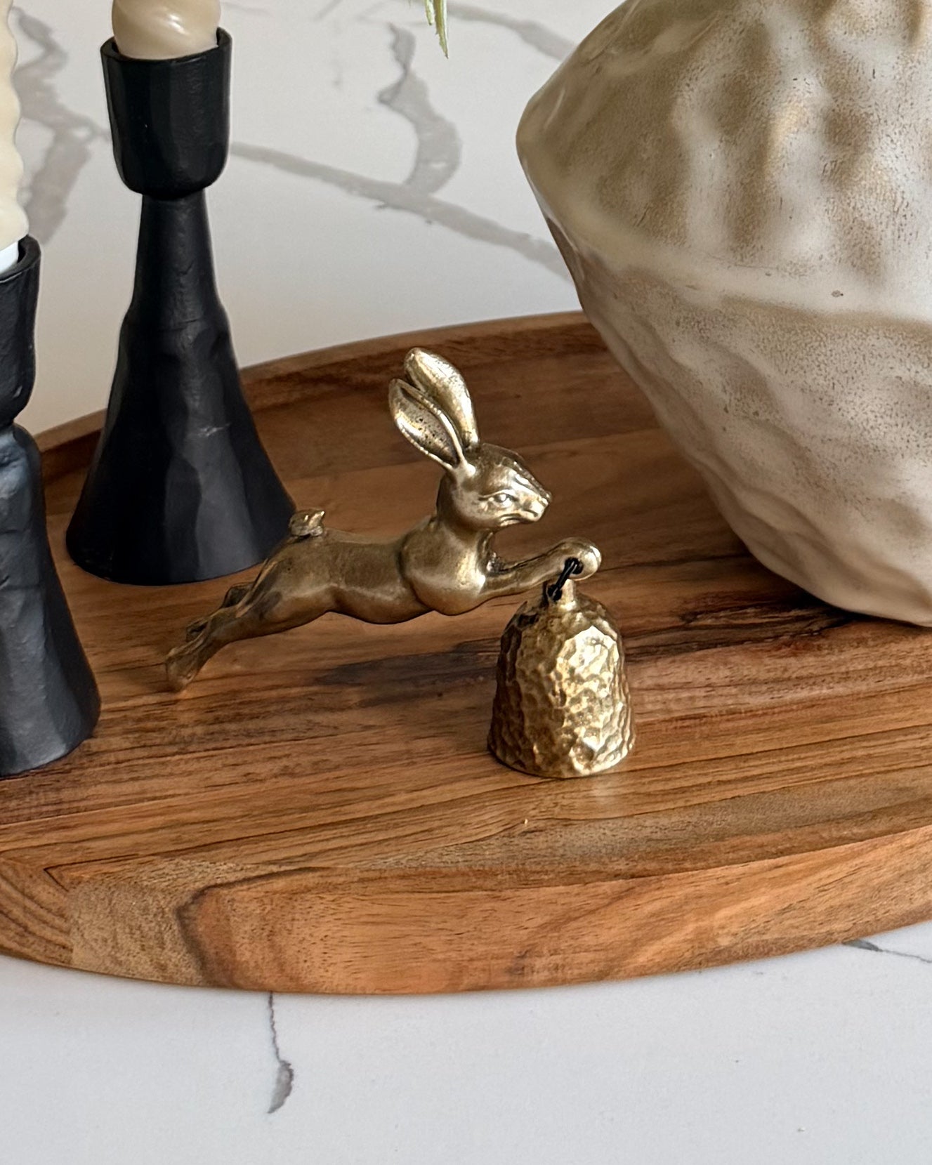 Pewter Rabbit Candle Snuffer