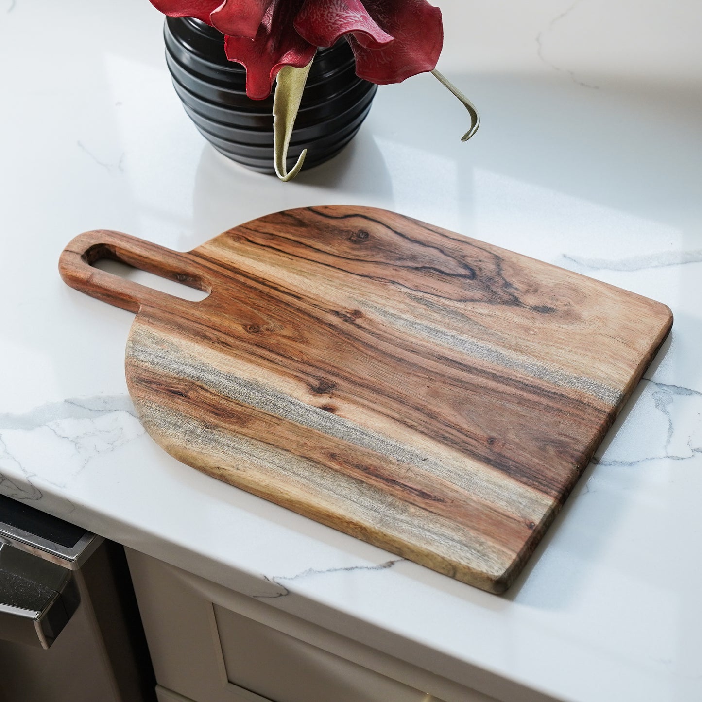 Wide Arch Wood Serving Board