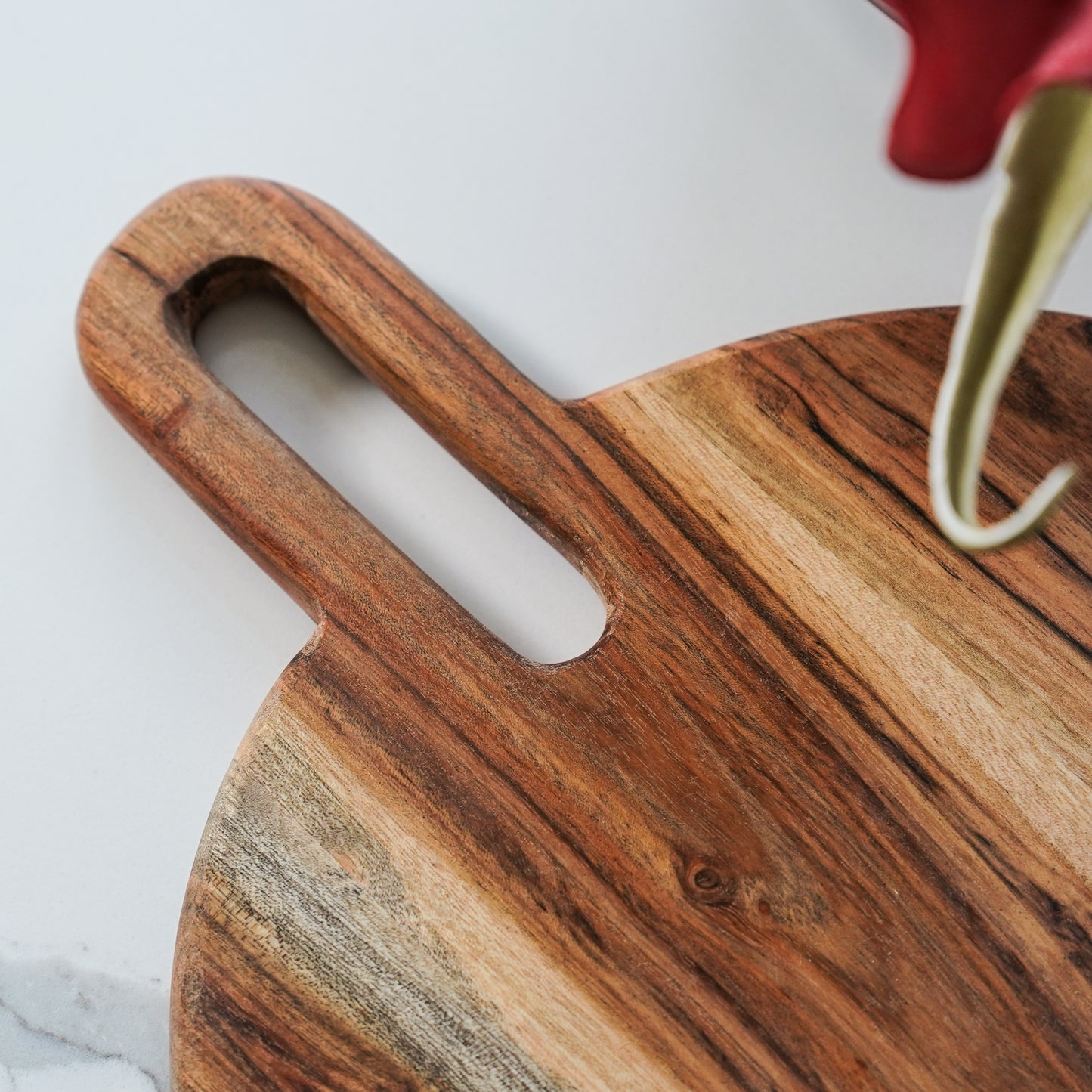 Wide Arch Wood Serving Board