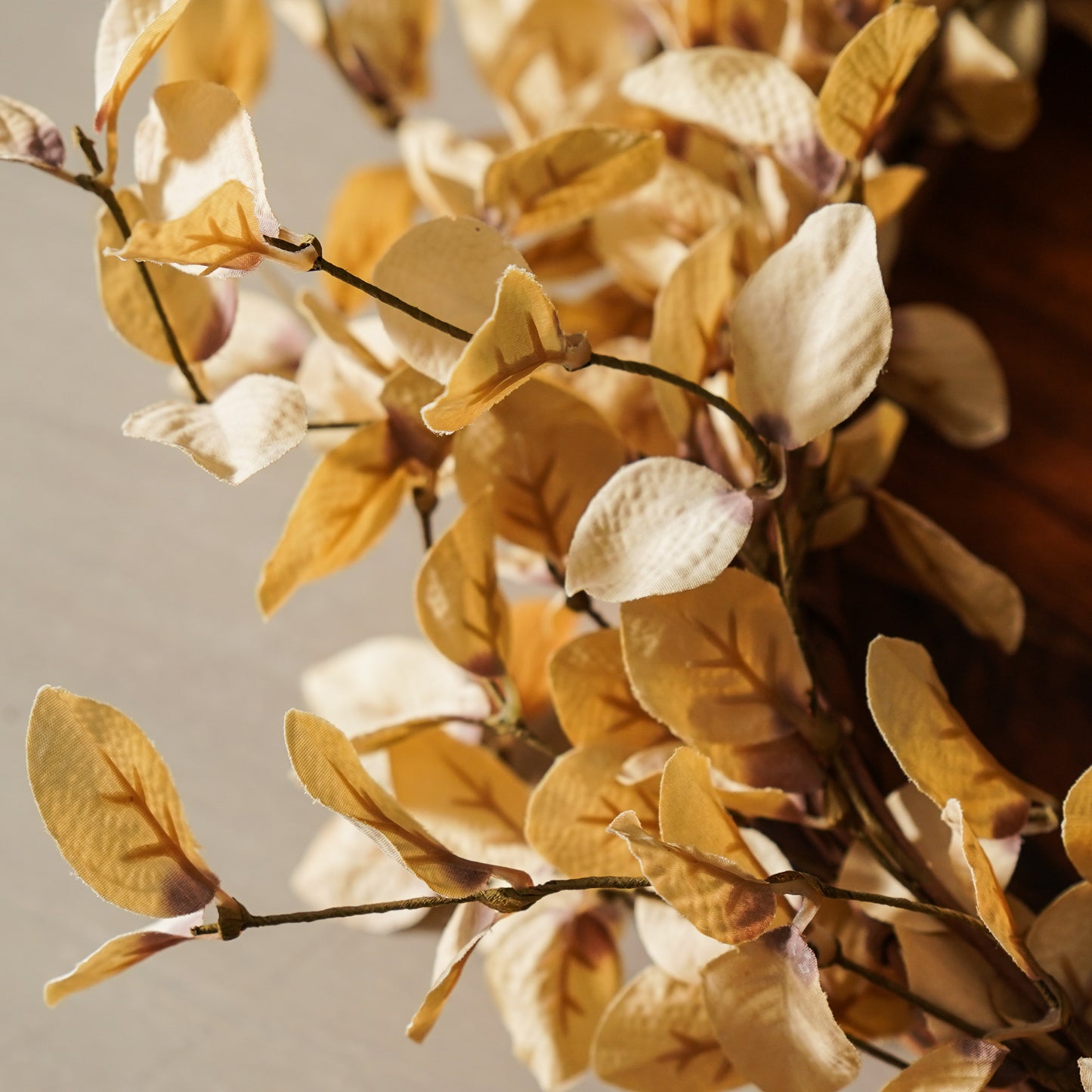 Beige Eucalyptus Wreath