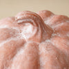 Terracotta Jack-O'-Lantern Pumpkin | Rustic Washed