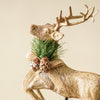 Resin Jumping Reindeer | Set of 2 Holiday Figures