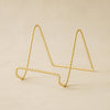 Gold Twisted Easel Stand | Small