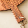 Maeve Round Acacia Wood Cheese Board & Serving Tray