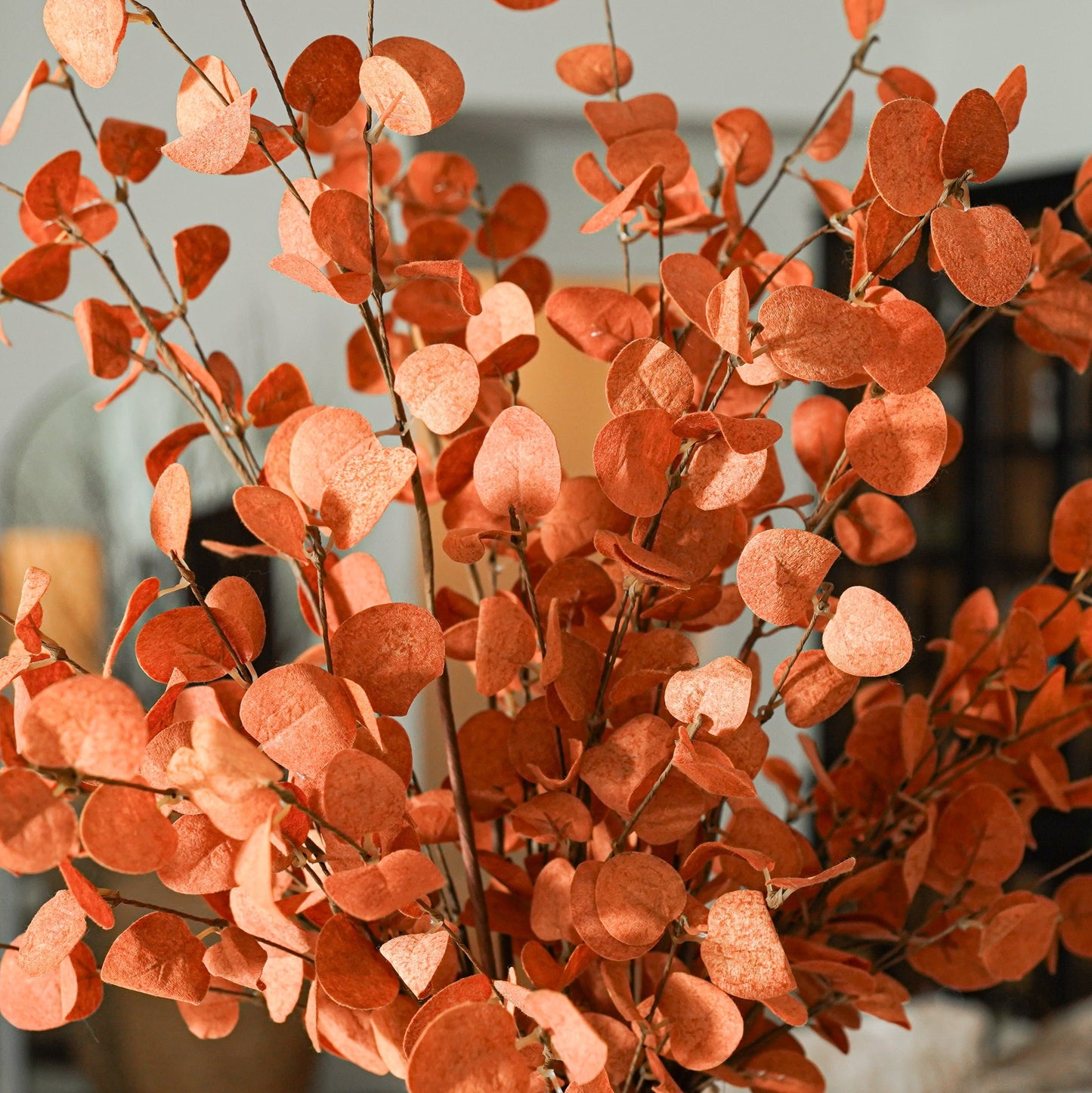 Eucalyptus Leaf Spray | Burnt Orange