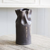 Koah Matte Brown Cinched Vase