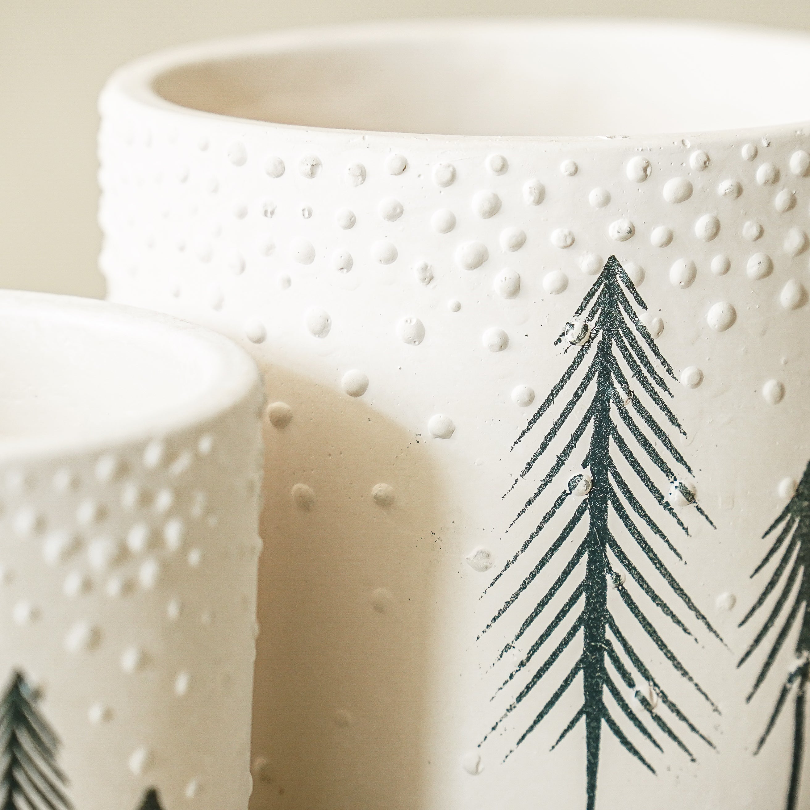 Painted Forest Tree Planter | Large