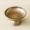 Riley Gold Metal Pedestal Bowl | Luxe Decorative Accent
