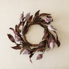 Burgundy Sleepy Catchfly Candle Ring | Small