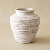 Evelyn Whitewash Vase