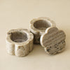 Marble Stackable Pinch Pots | Set of 2