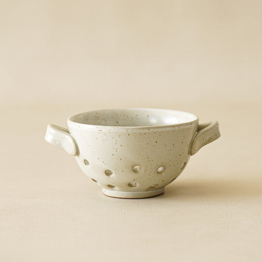 Mini White Colander