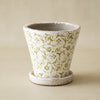 Antique Floral Pot
