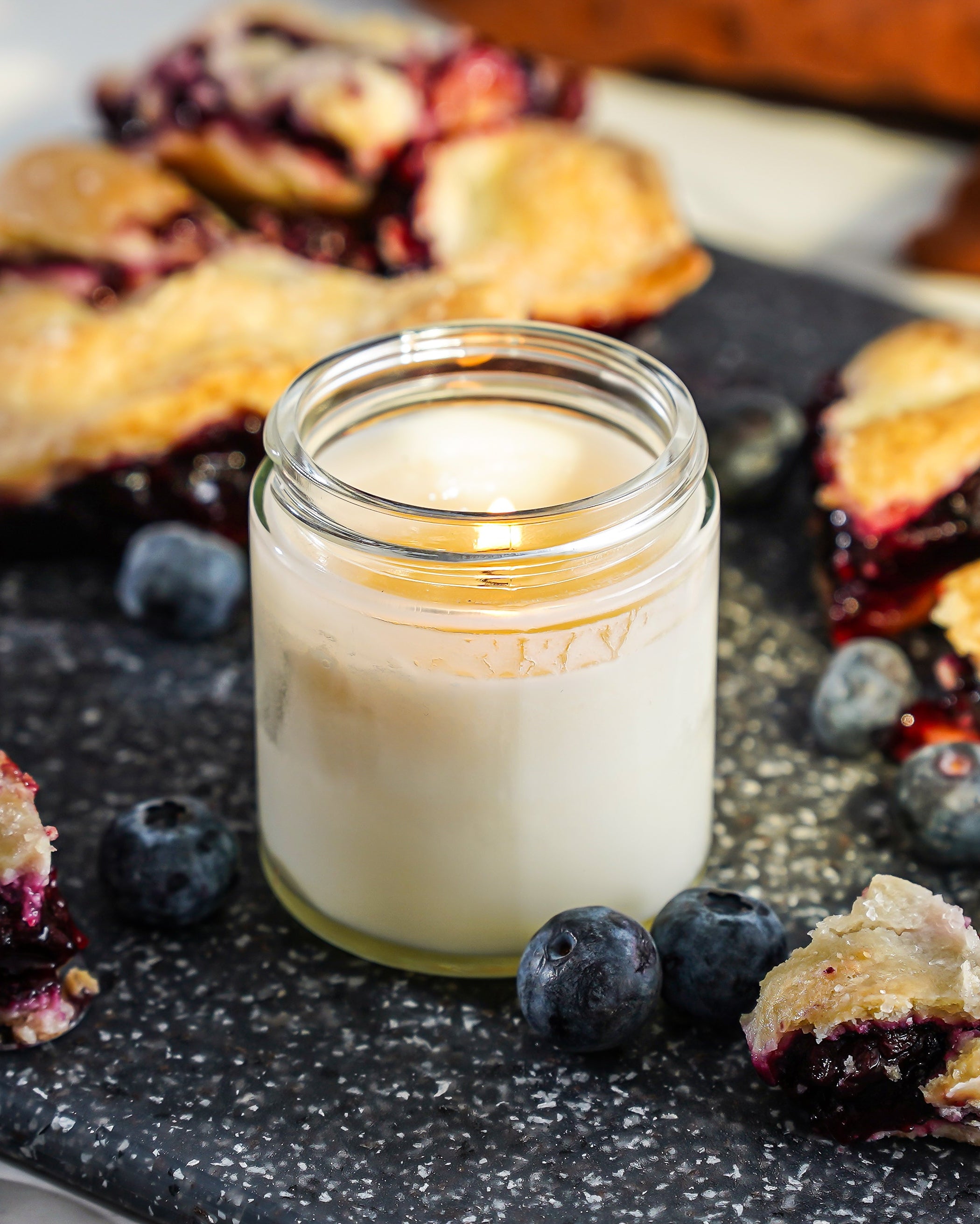 Blueberry Cobbler | Votive Jar