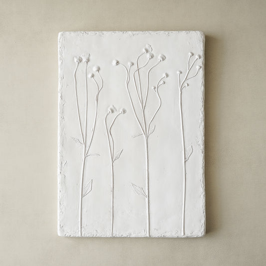 Embossed Plaster Botanical | Style 2