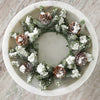 Snowy Mini Cone Candle Ring