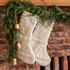 Woven Cotton Blend Stocking