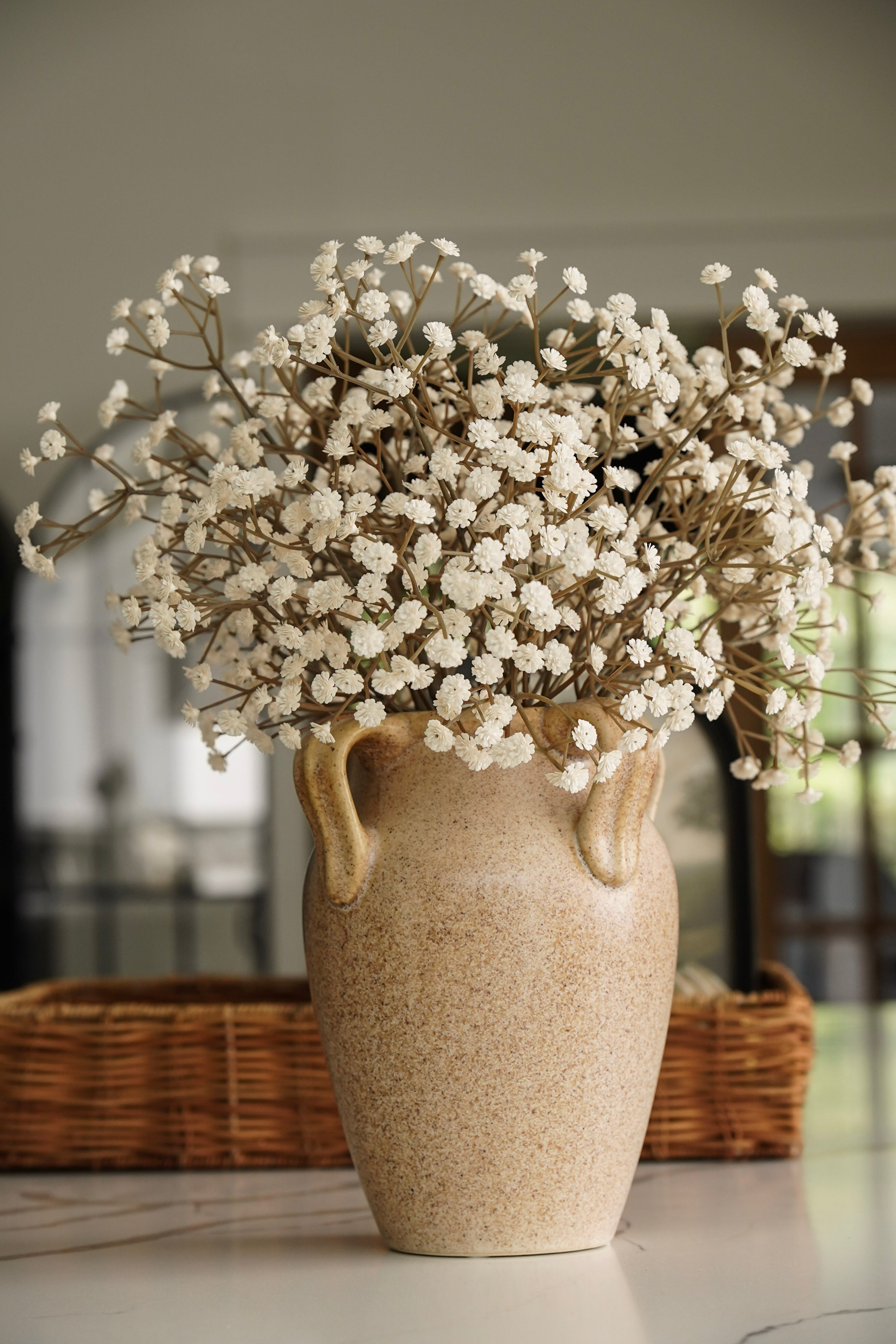 Tuscan Four Handle Vase