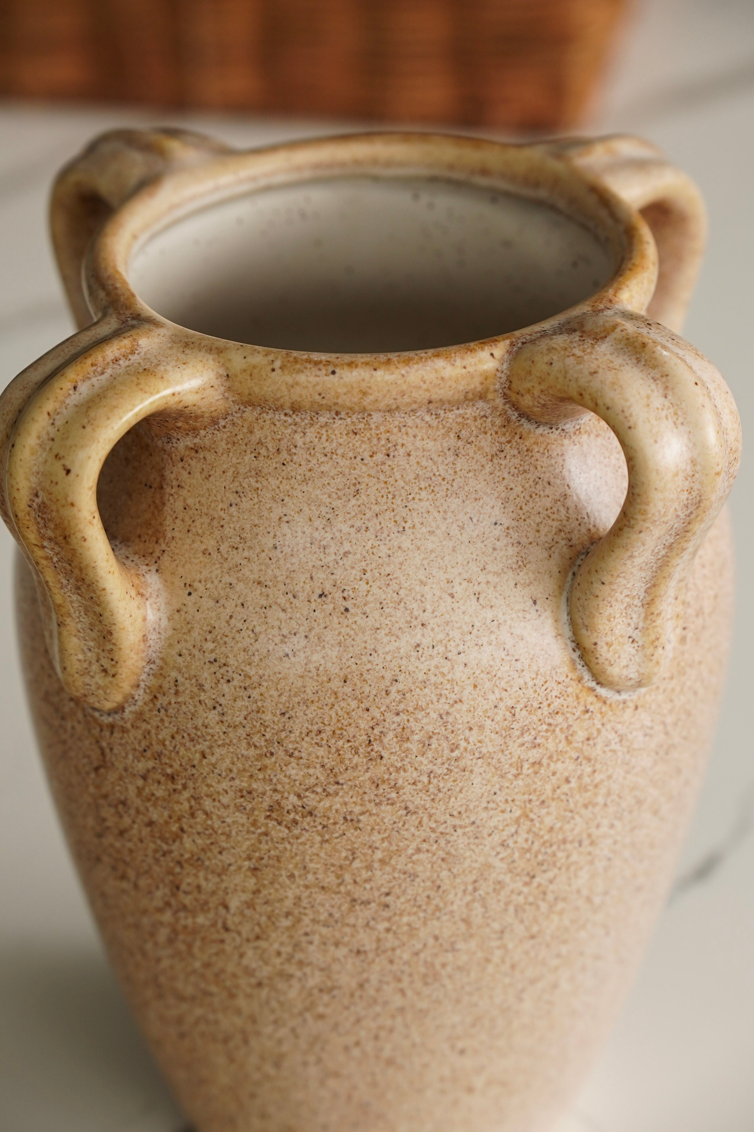 Tuscan Four Handle Vase