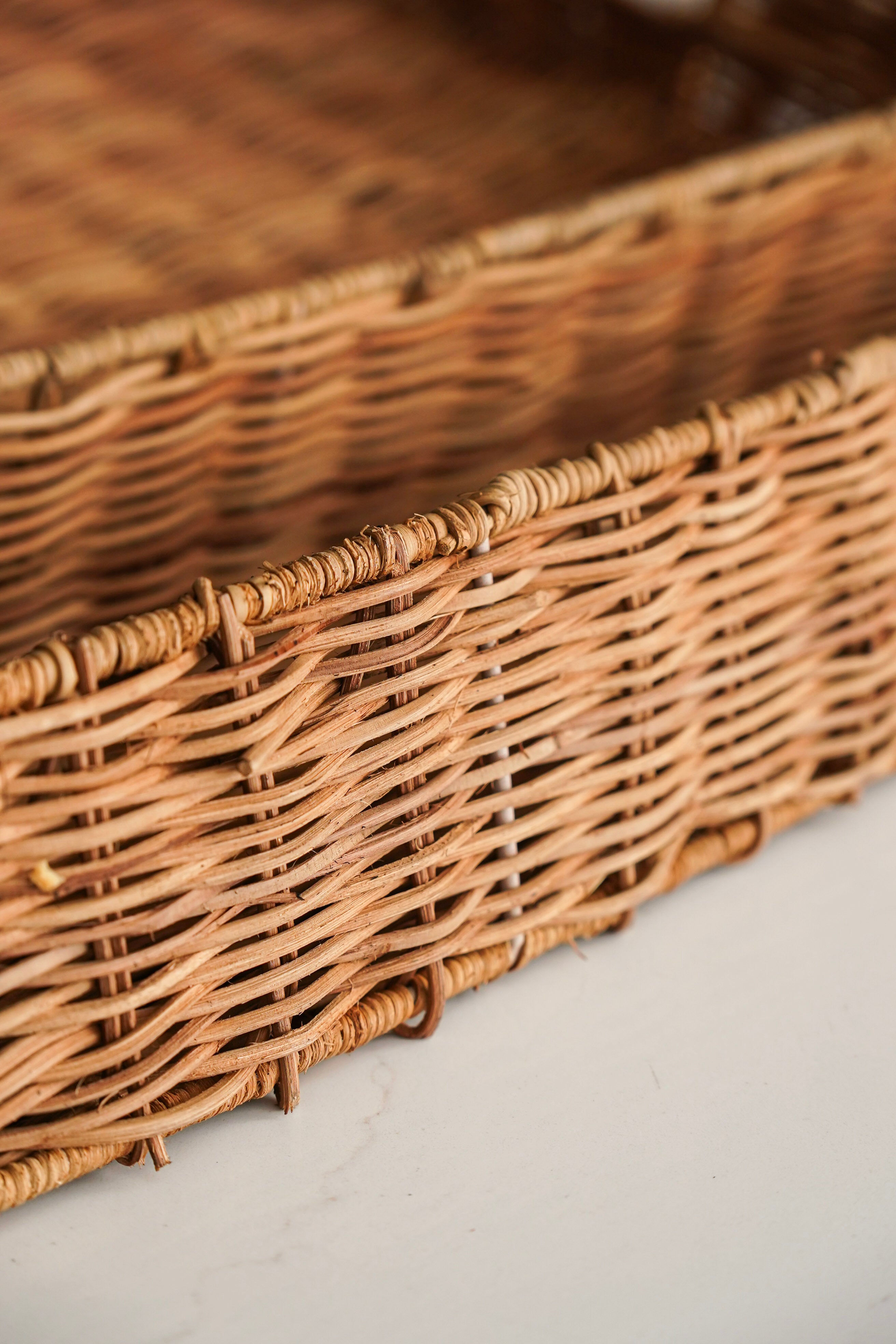 Maeve Hand-Woven Rattan Tray