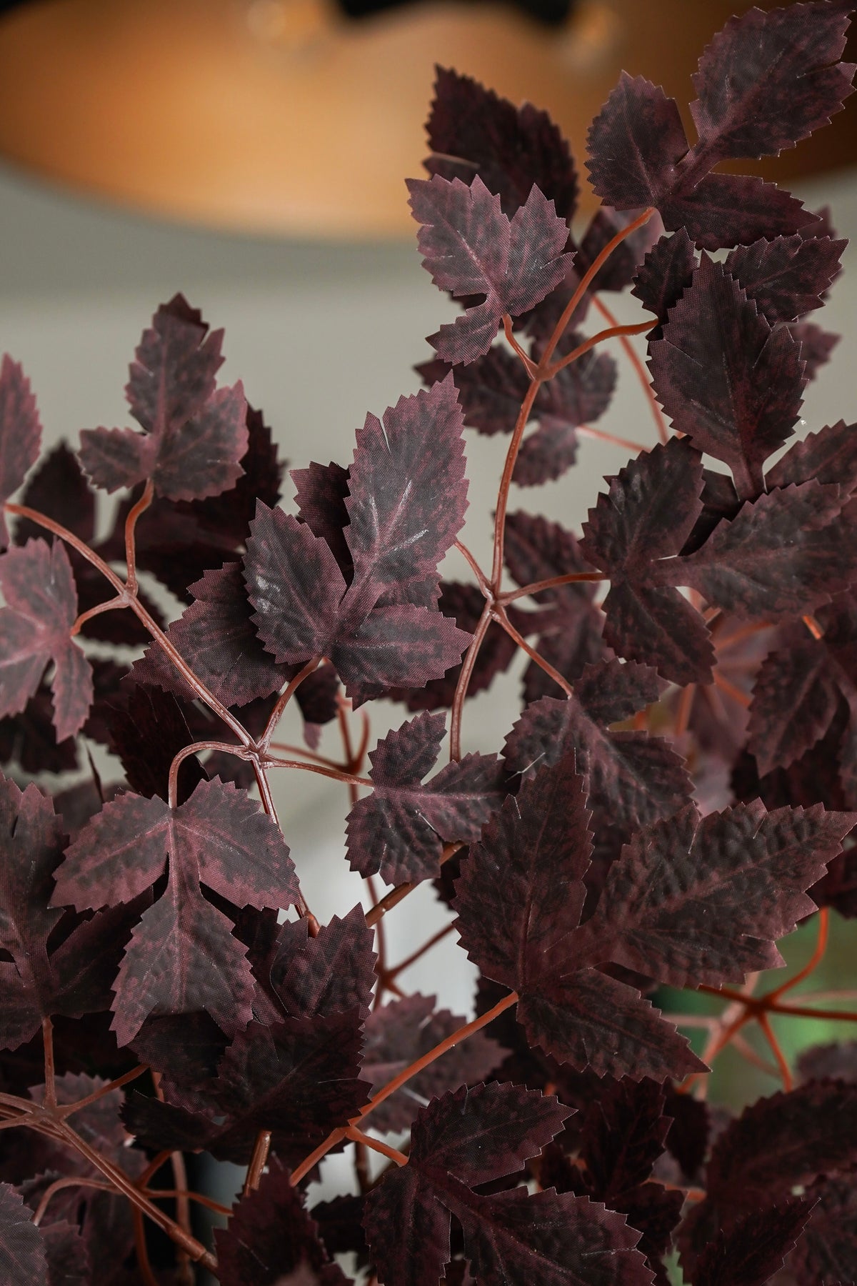 Burgundy Woodland Branch