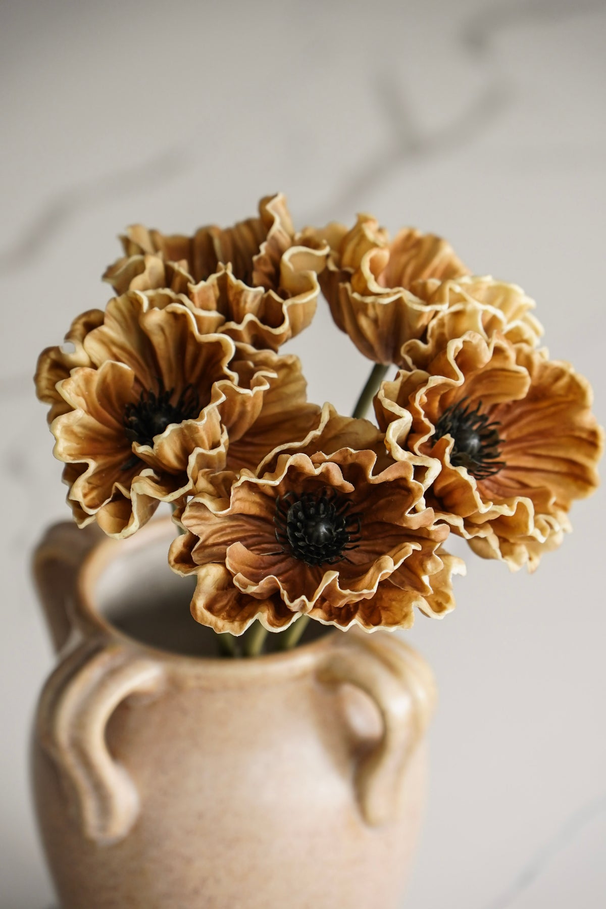 Harvest Gold Real Touch Poppy Bundle