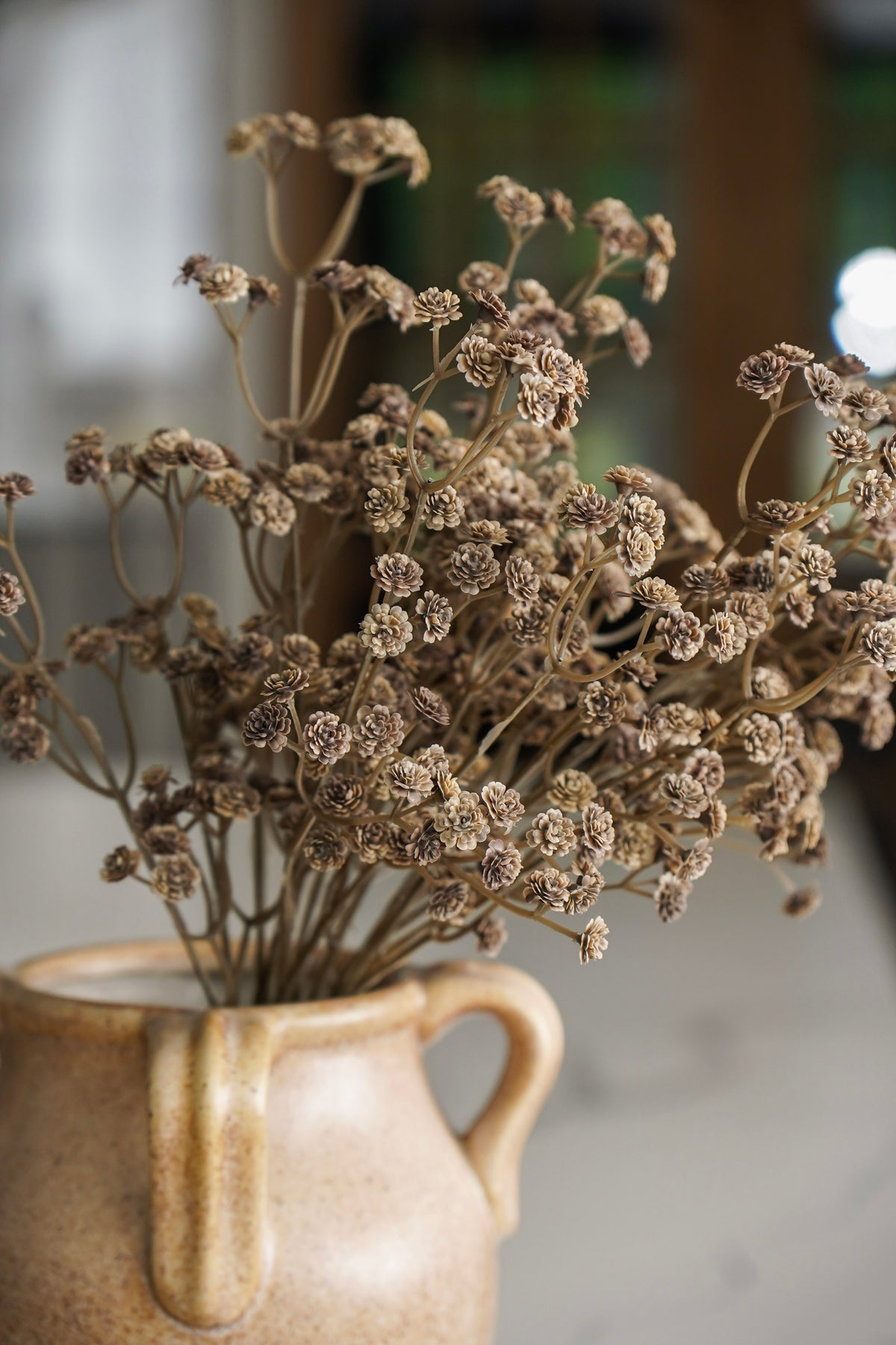 Real Touch Mushroom Baby’s Breath Bunch