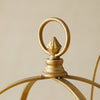 Gold Wide Lantern