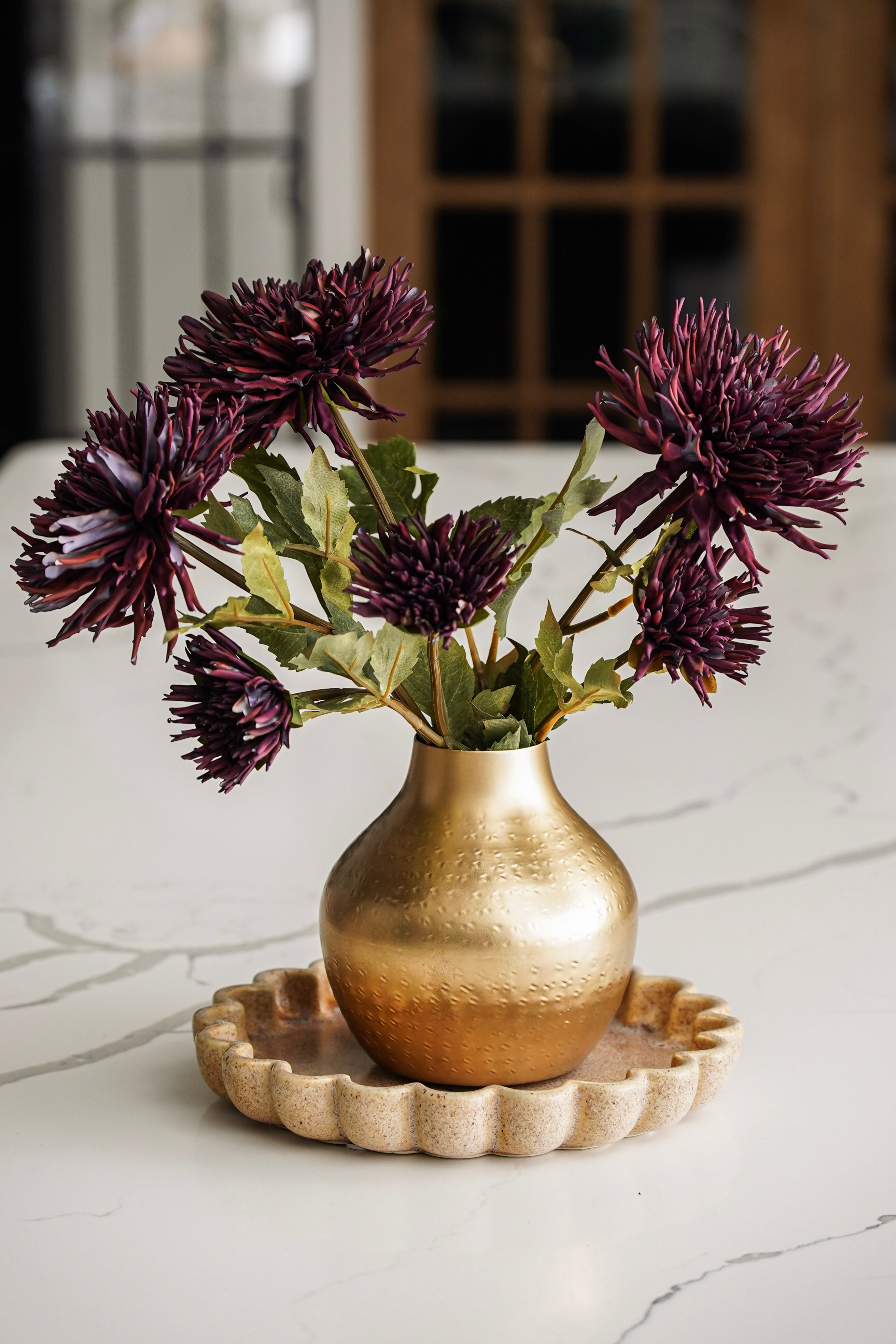 The Plum & Brass Styled Look