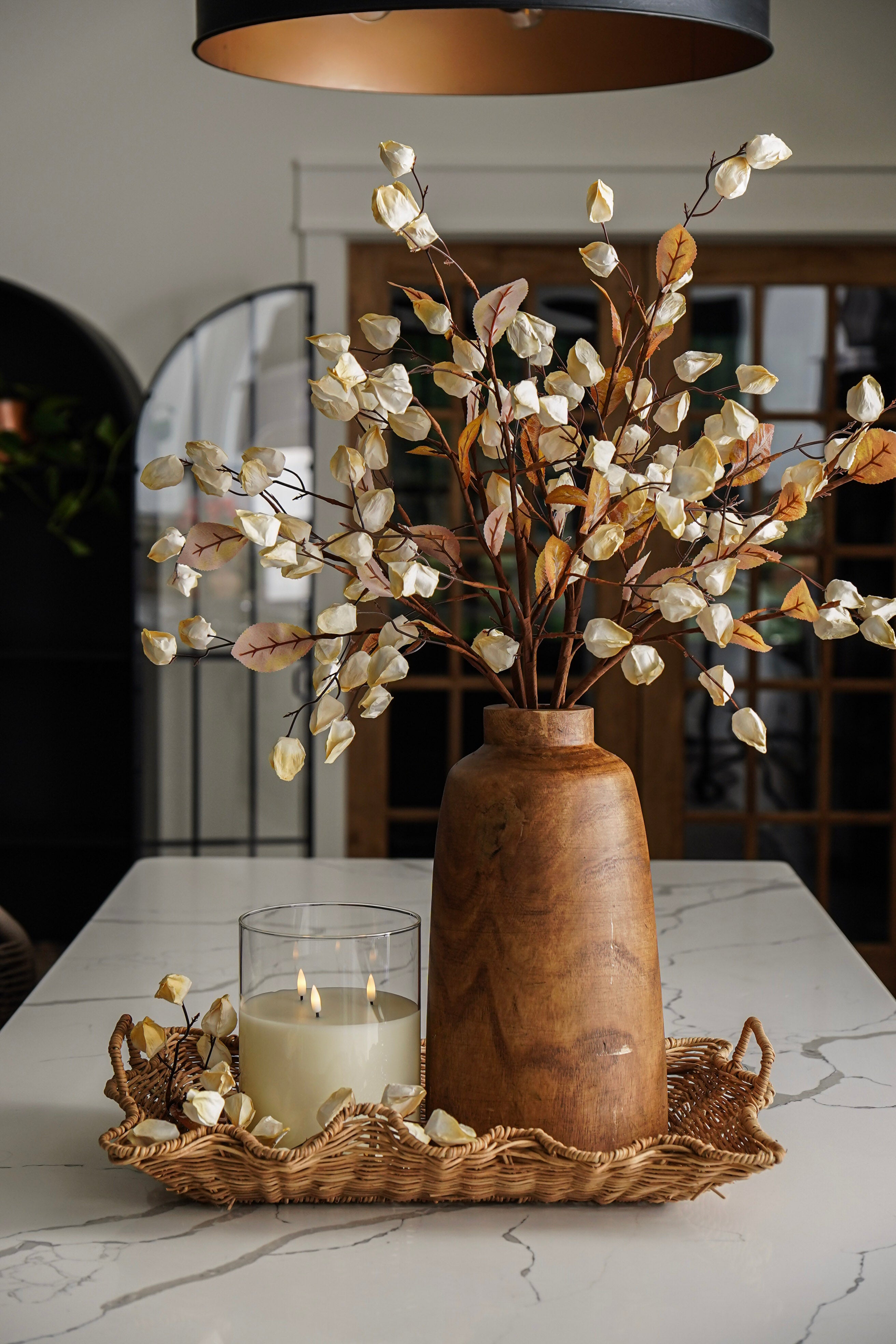 Cream Lantern Stem