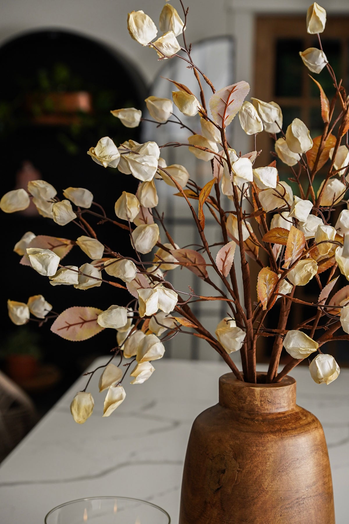 Cream Lantern Stem
