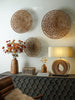 Woven Banana Bark Wall Decor Set