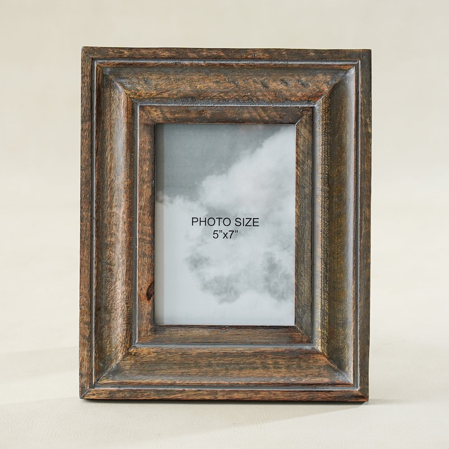 Aspen Wood Frame | Gray Wash 5x7