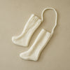 Mini Knit White Stocking Ornament