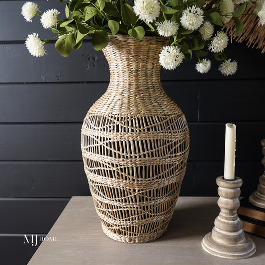 Woven Pattern Vase