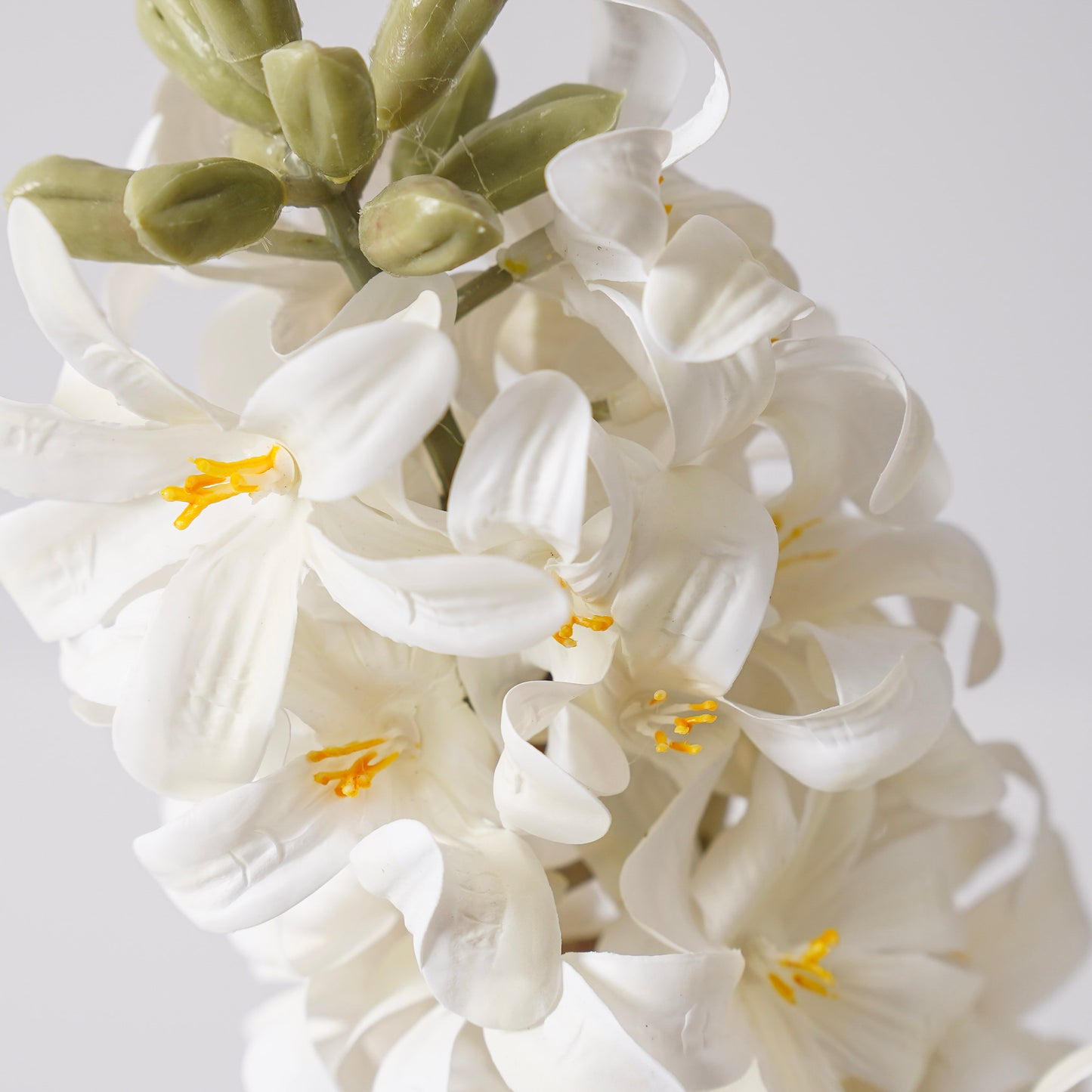 Potted Real Touch White Hyacinth