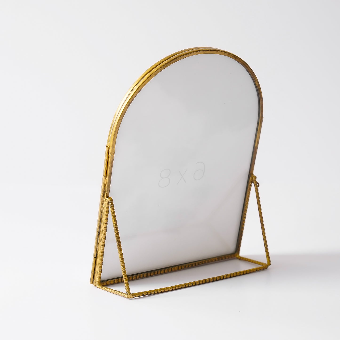 Arched Brass Photo Frame