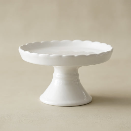 Juniper Scalloped Pedestal | Small
