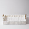 White Woven Trays | Set of 2