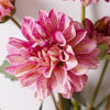 Dried Faux Dahlia Bunch | Purple