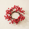 Weatherproof Berry Candle Ring