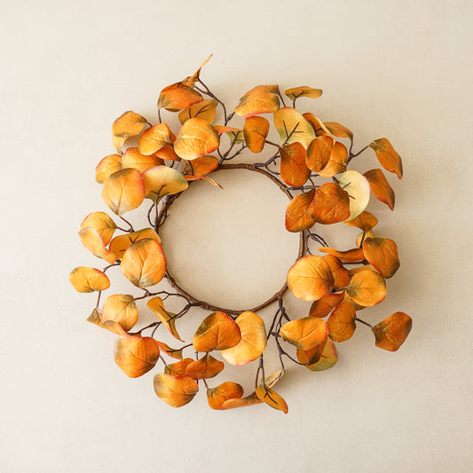 Mustard Eucalyptus Candle Ring