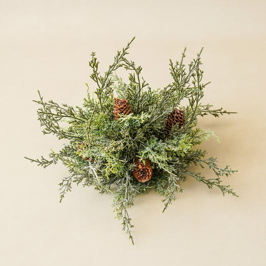 Silver Thread Cedar Half Sphere