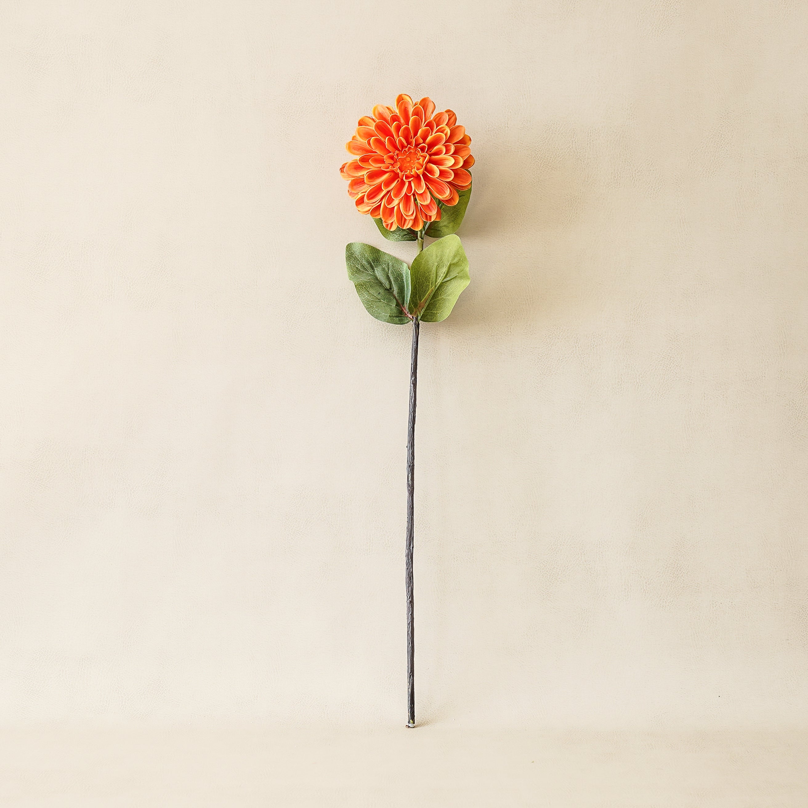 Real Touch Zinnia Bloom | Orange