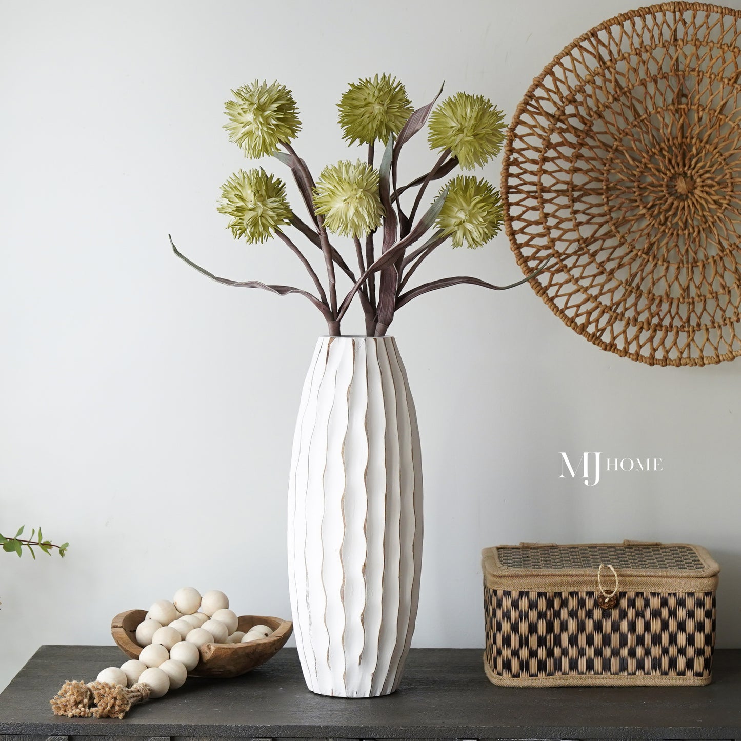 Atlanta Mango Wood Vase