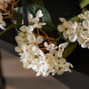 Cream Hydrangea Candle Ring