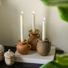 Larkin Rounded Candle Holders | Set of 3