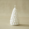 White Flameless Holiday Tree Candles