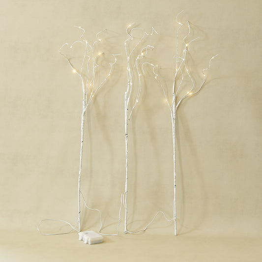 White Holiday LED Branch Bunch